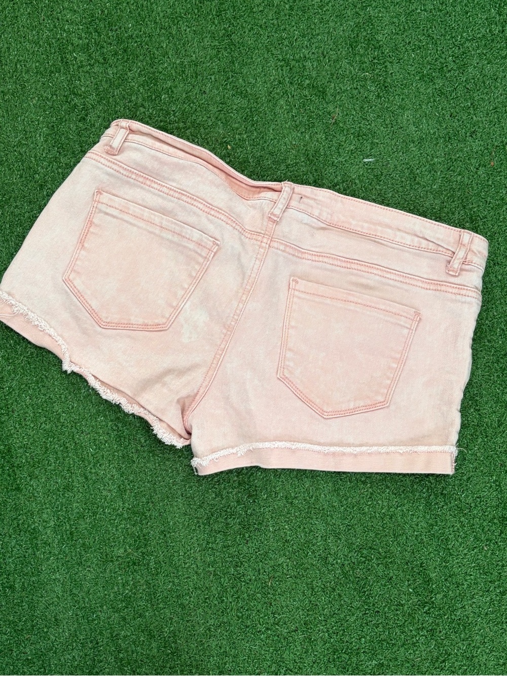 Forever 21 Soft Pink Denim Cutoff Shorts - Picture 2 of 3